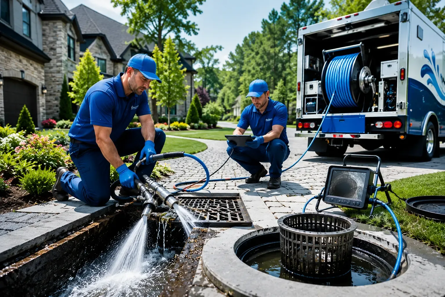 Local outdoor drain cleaning professionals in Russell, IA